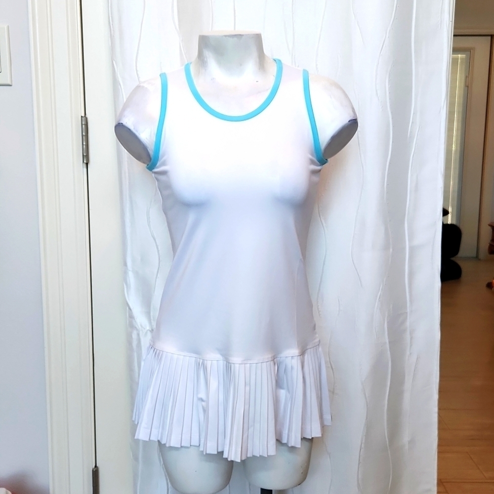 Little Miss Tennis White Tennis Dress